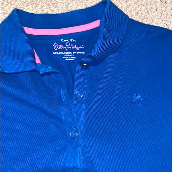 Three button polo. Buttons have pretty good detail - Picture 2 of 3